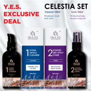 Celestia Set (Hydra Gentle Cleanser + Scented Mist Spray Toner)